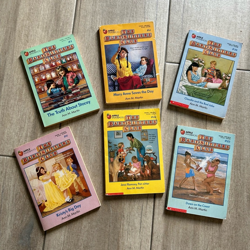 The Babysitters Club Books set of 6